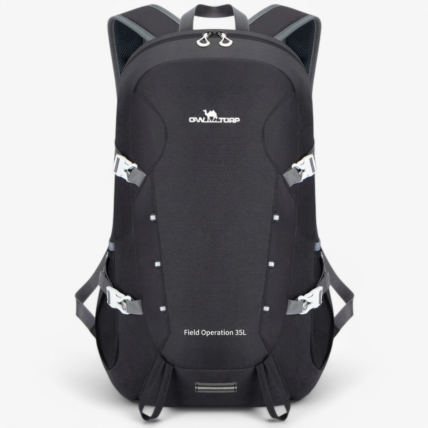 Spacious Water Resistant Hiking Backpack, Compact Foldable Style