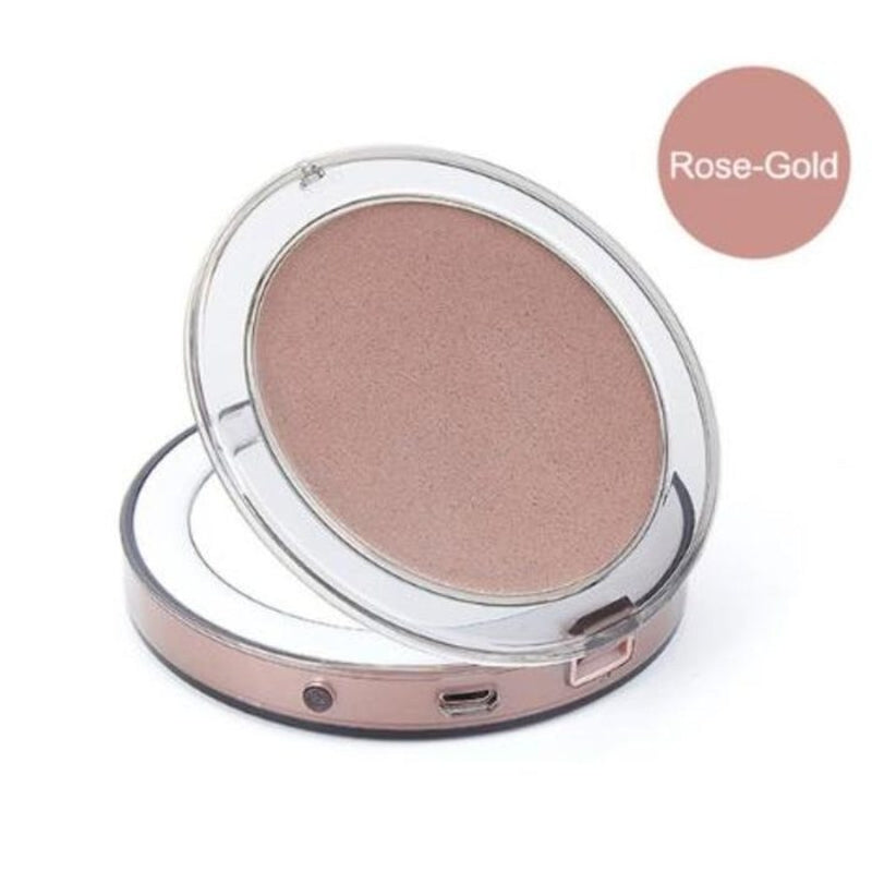 Bright Travel Mirror 3X Magnification Auto Sensor