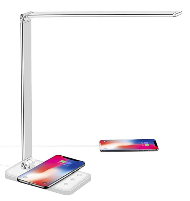 Modern Dimmable Desk Lamp with USB Charger