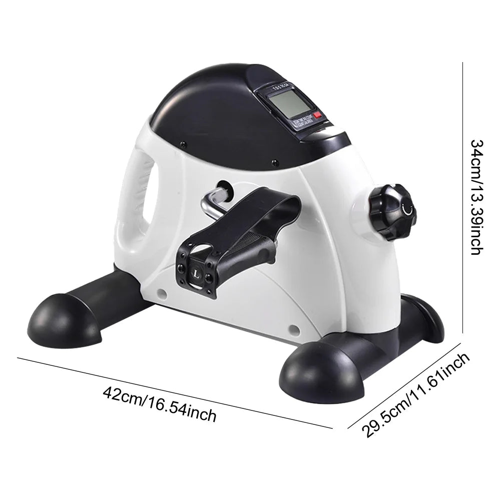 Mini Under-Desk Pedal Exerciser – Quiet Indoor Cycle Machine for Arms and Legs Workout, Perfect for Home Fitness and Office Use