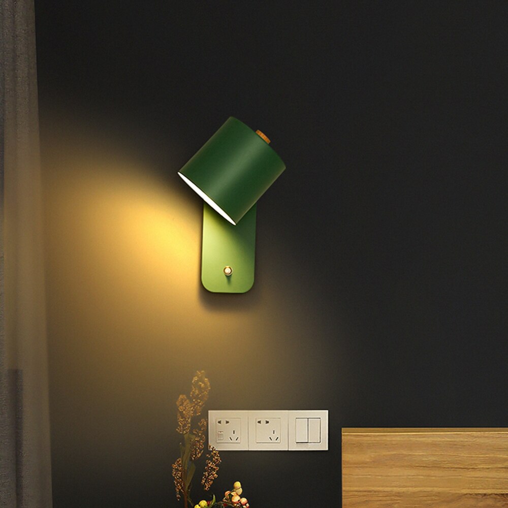 Modern LED Wall Lamp with Integrated Switch – Slim Design Wall Sconce Lighting for Indoor Use 8