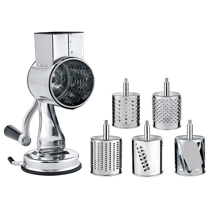 Multi-Function Nut Grinder Slicer with 5 Blades