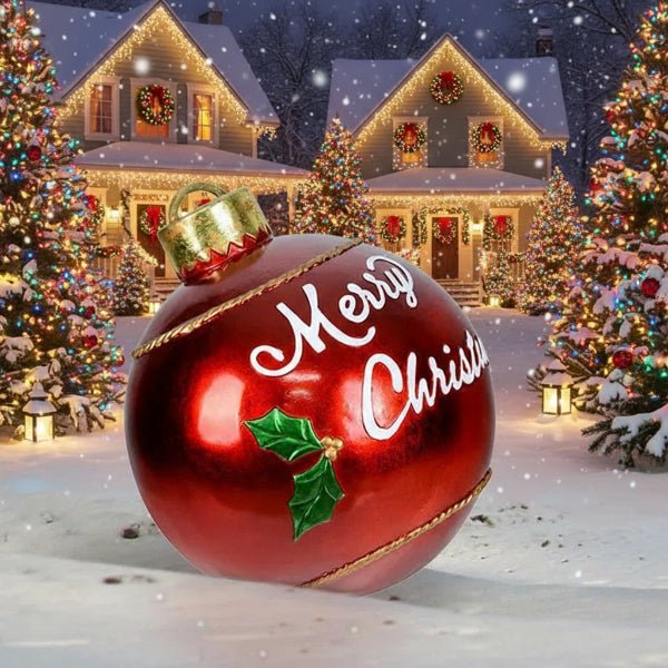 Big Decorative Holiday Christmas Ornaments