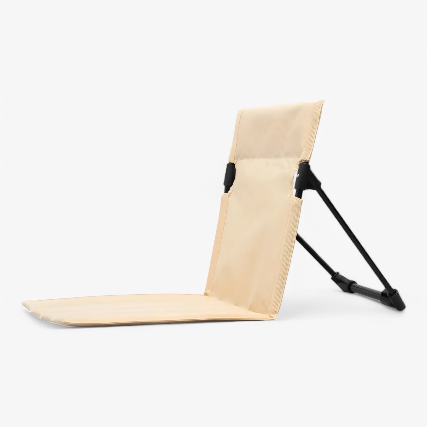 Collapsible Outdoor Chair with Back Support - Compact & Easy Fold Seat
