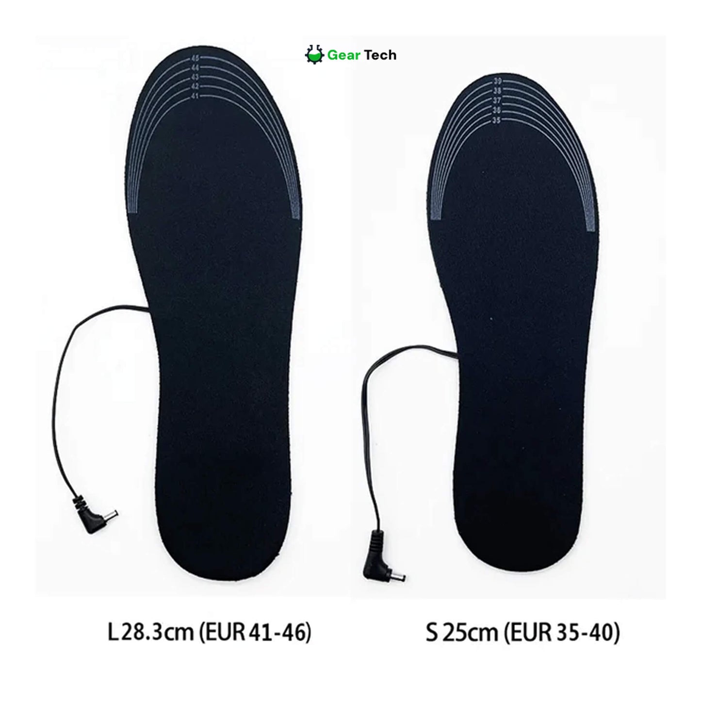 Warm Rechargeable Insoles with USB Charging