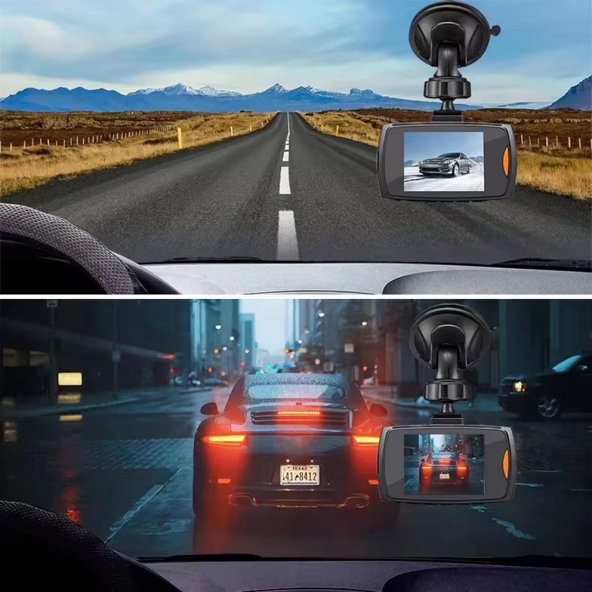 Clear 1080P Car Camera with Night Vision and Wide Lens