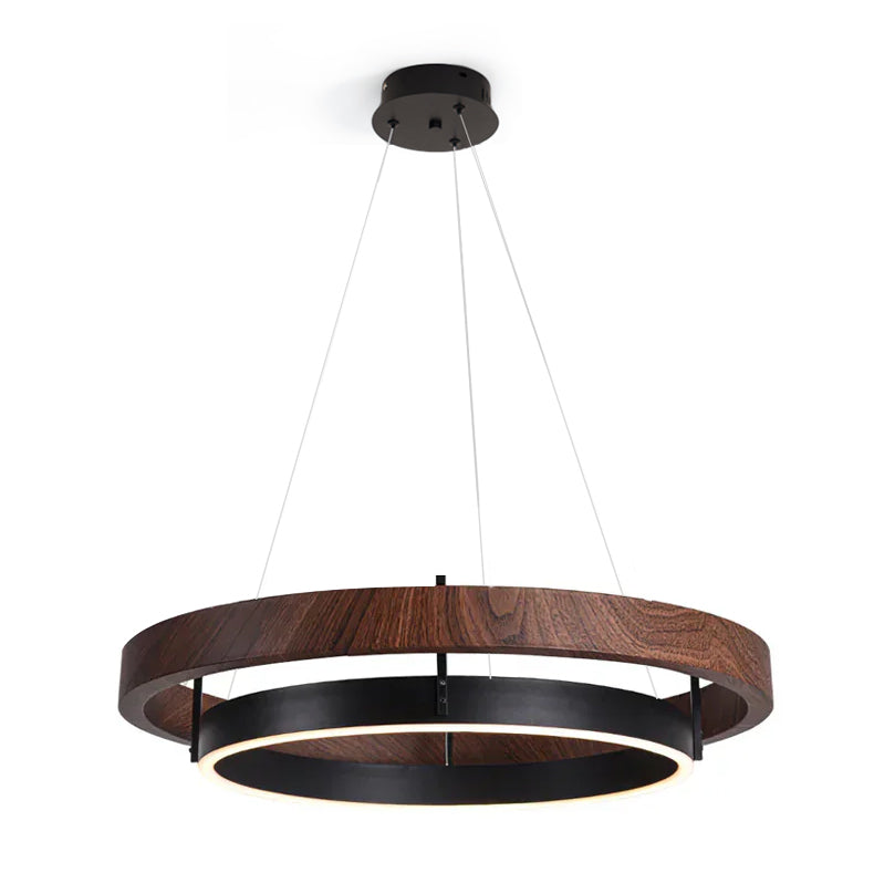 Stylish Double Ring LED Ceiling Light Fixture