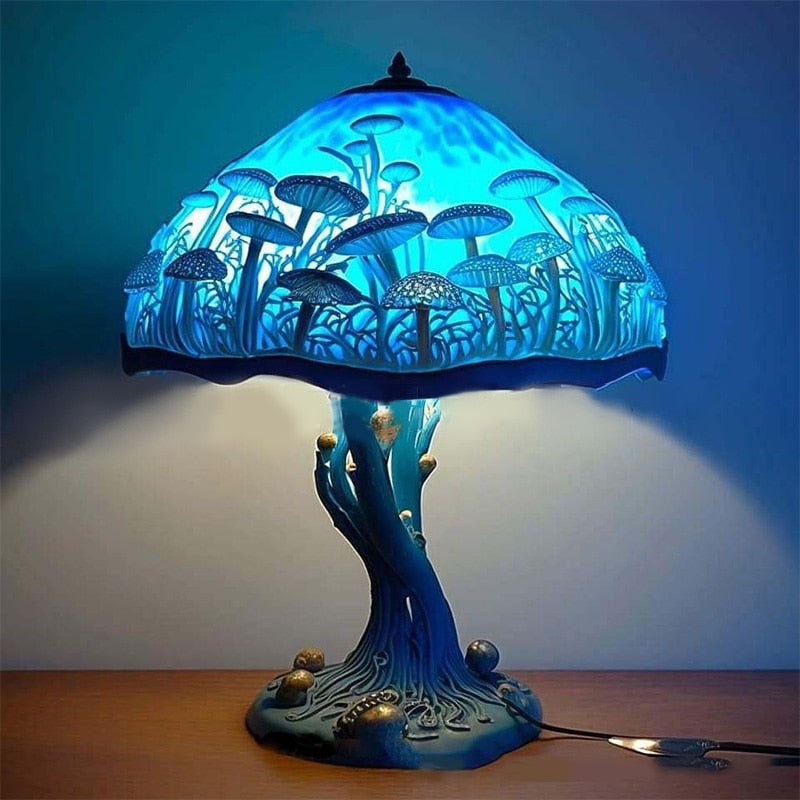 Vibrant Fungi Table Light