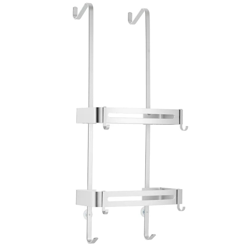 Modern Bathroom Double Tier Storage Rack