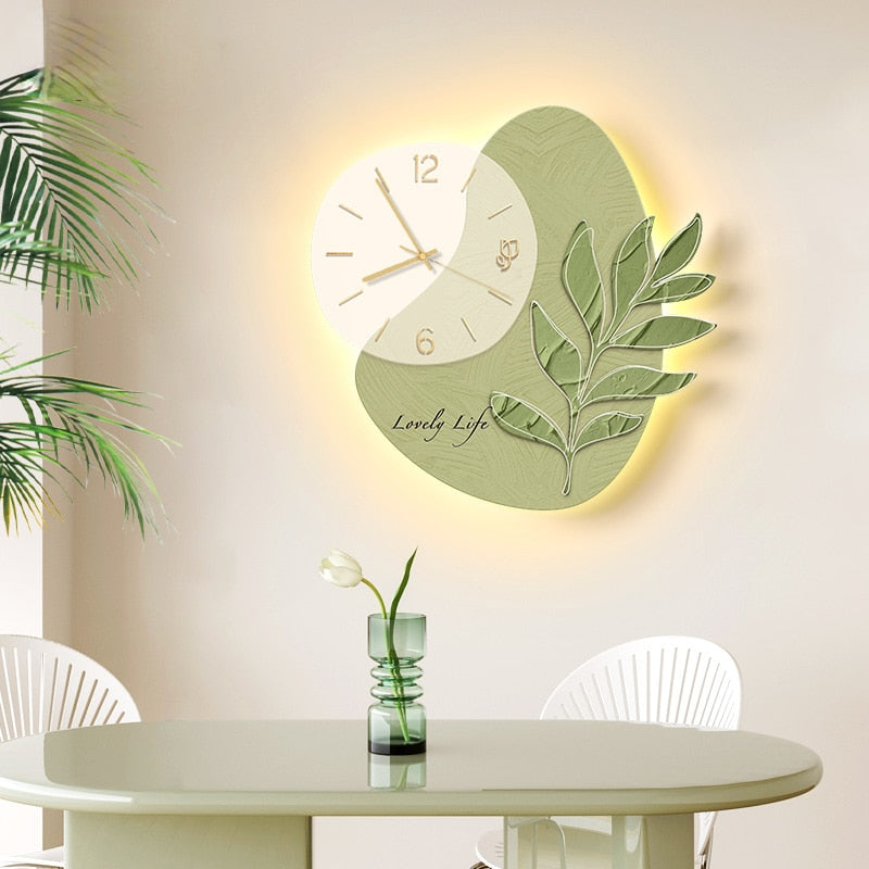 Slim Modern Silent LED Wall Clock - Pexav