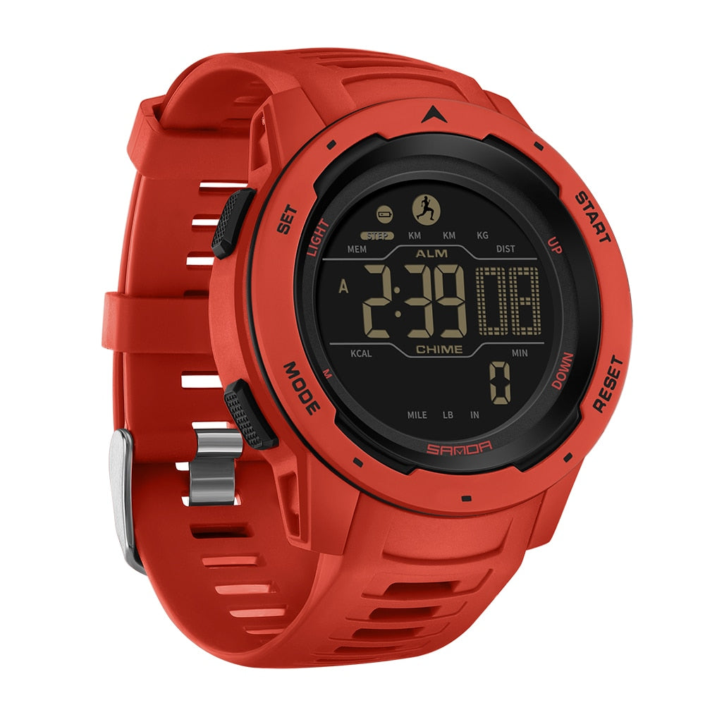 Rugged Outdoor Digital Sports Watch