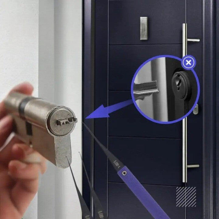 Car Key Repair Kit Emergency Lockout Tool Set - Pexav