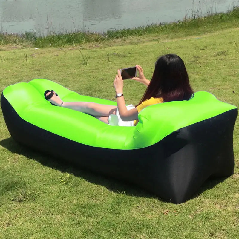Comfortable Blow Up Garden Sofa Bed Lounge Chair