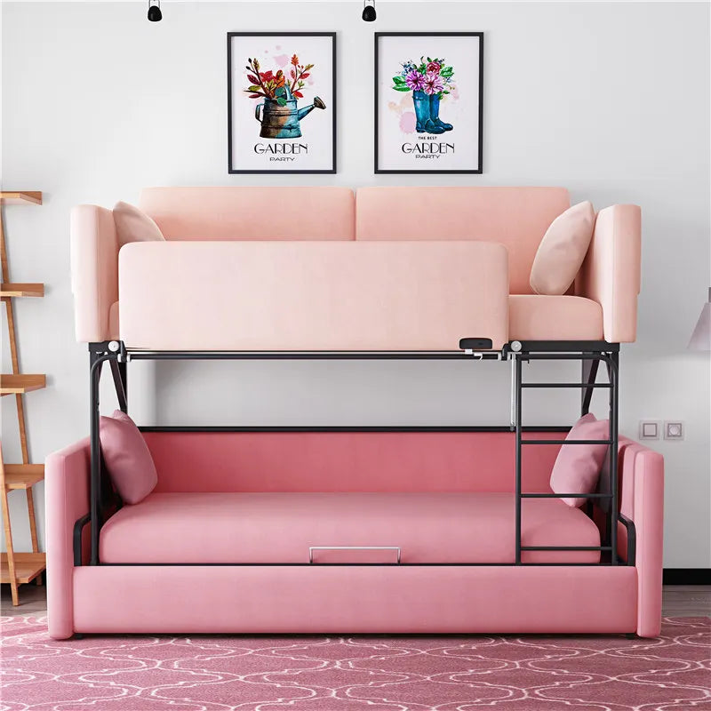Compact Multifunctional Folding Sofa Bed