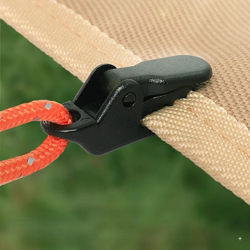 Strong Waterproof Camping Tent Hook Clamps - Pexav