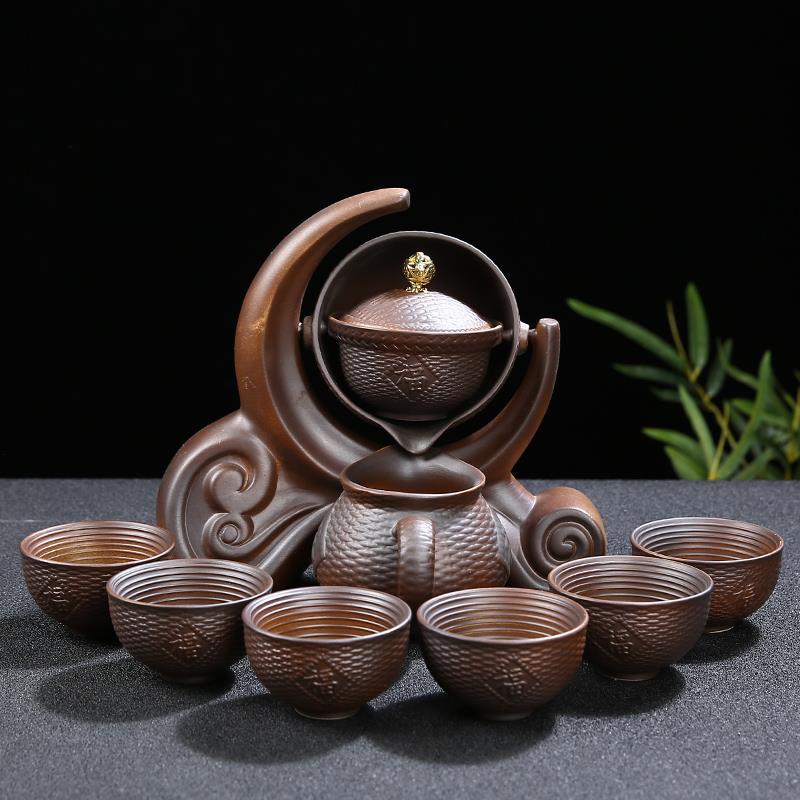 Traditional Asian Ceramic Infusion Teapot