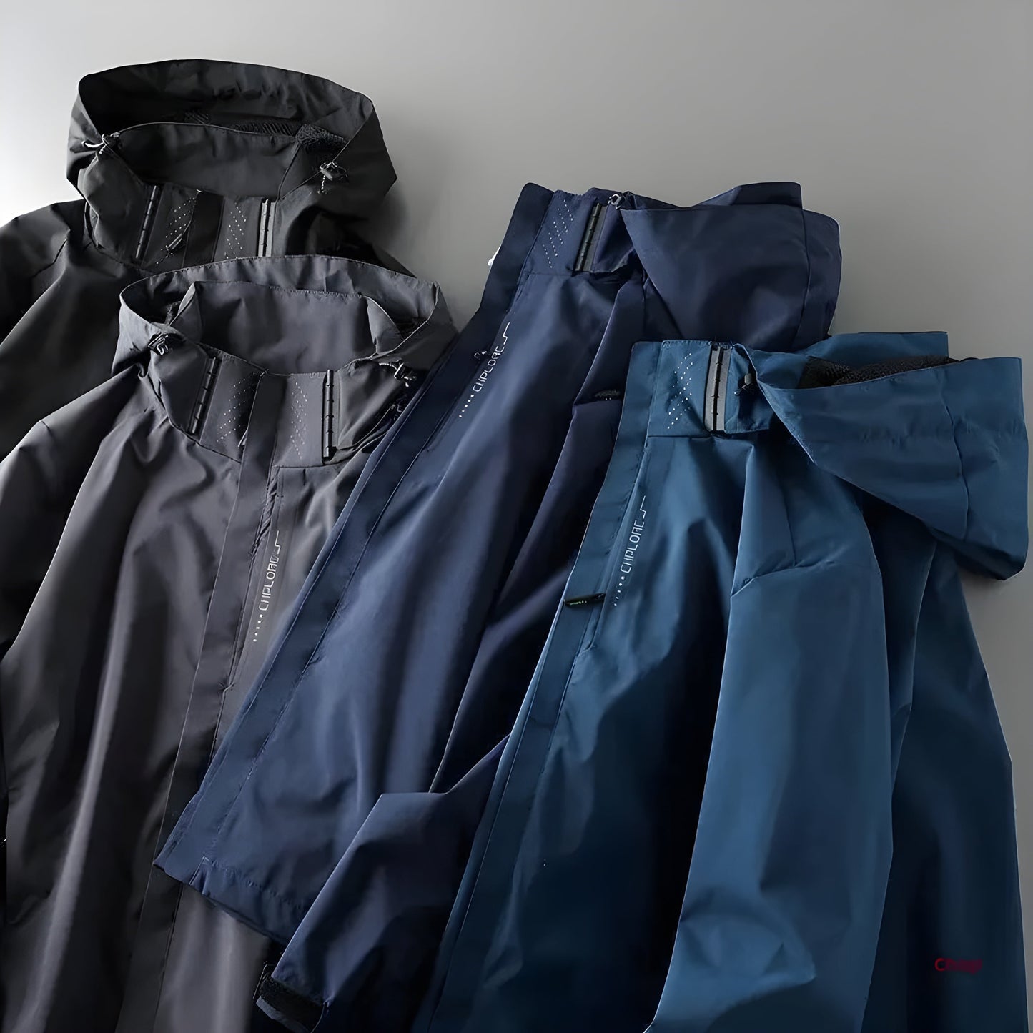 Breathable Water Resistant Parka With Zip Up Front