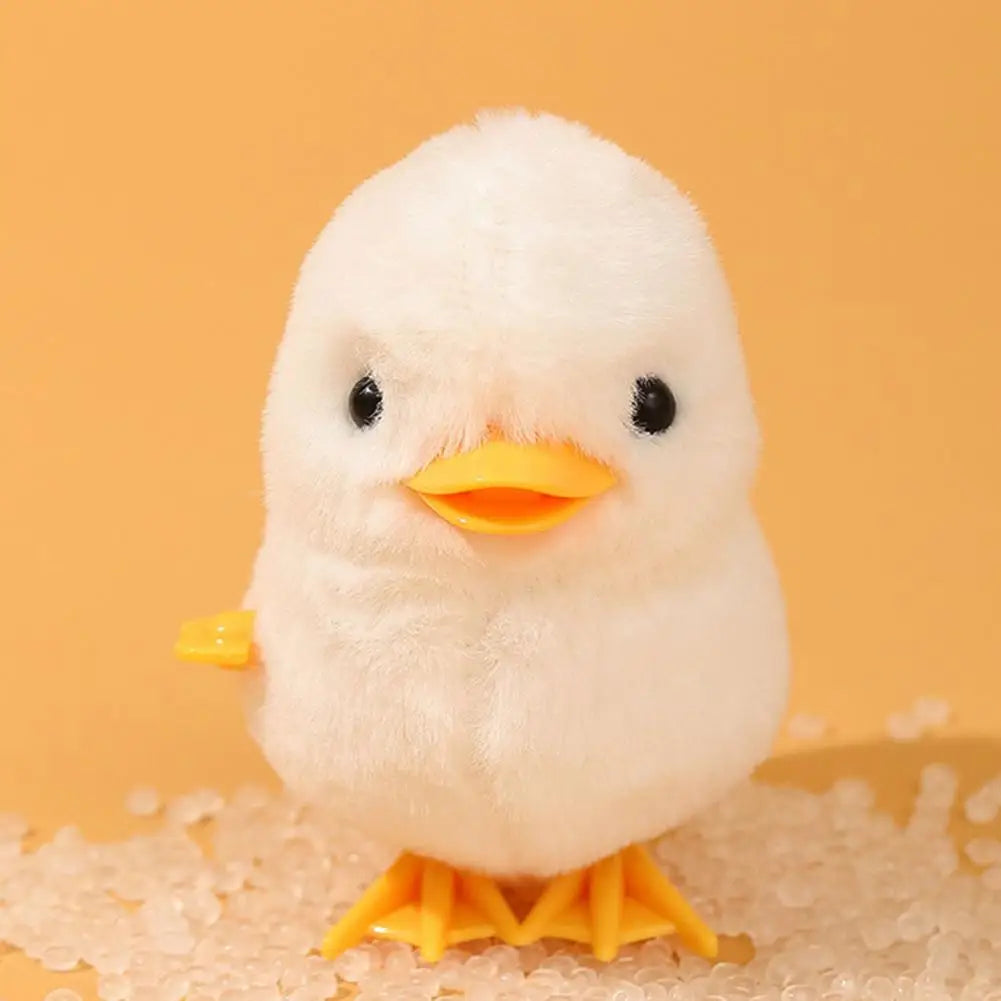 Cute Hopping Baby Chick Plush Toy