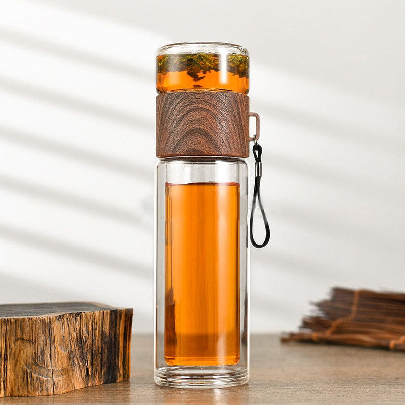 Insulated Stainless Steel Travel Tea Mug Bottle