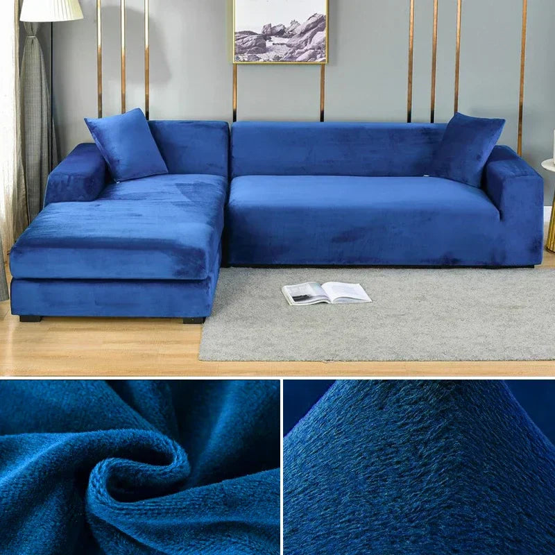 Soft Fitted Couch Slipcover