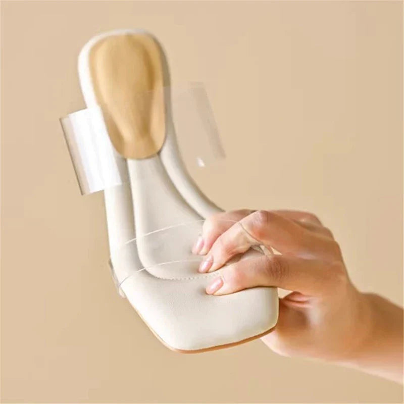 Clear Gel Comfort High Heel Shoes for Women