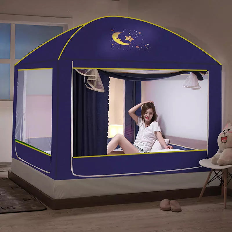 Safe Folding Mosquito Net Bed Canopy