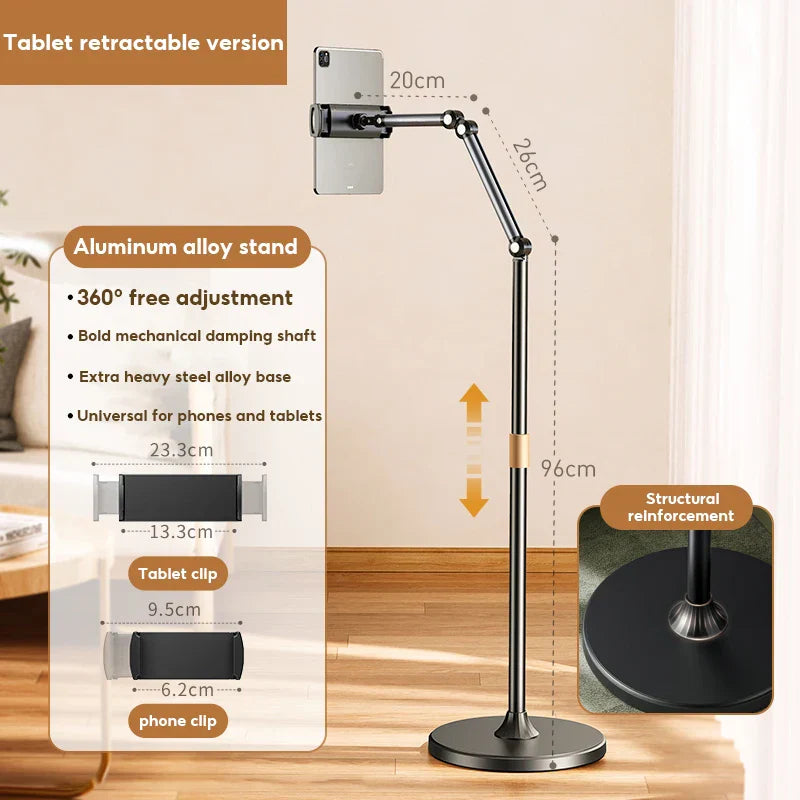 Adjustable Height Flexible Folding Tripod Stand