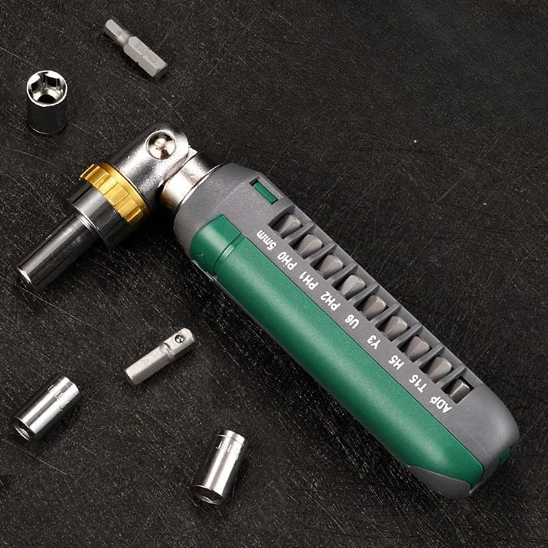 Adjustable Socket Ratchet Screwdriver Kit - Pexav