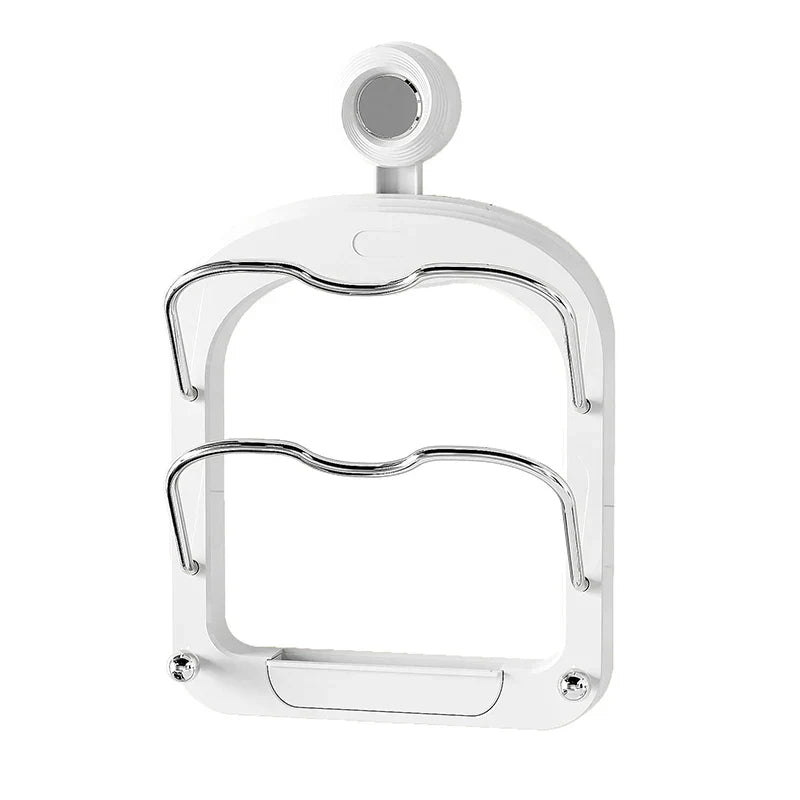 Adhesive Wall Mount Pot Lid Holder Storage Rack