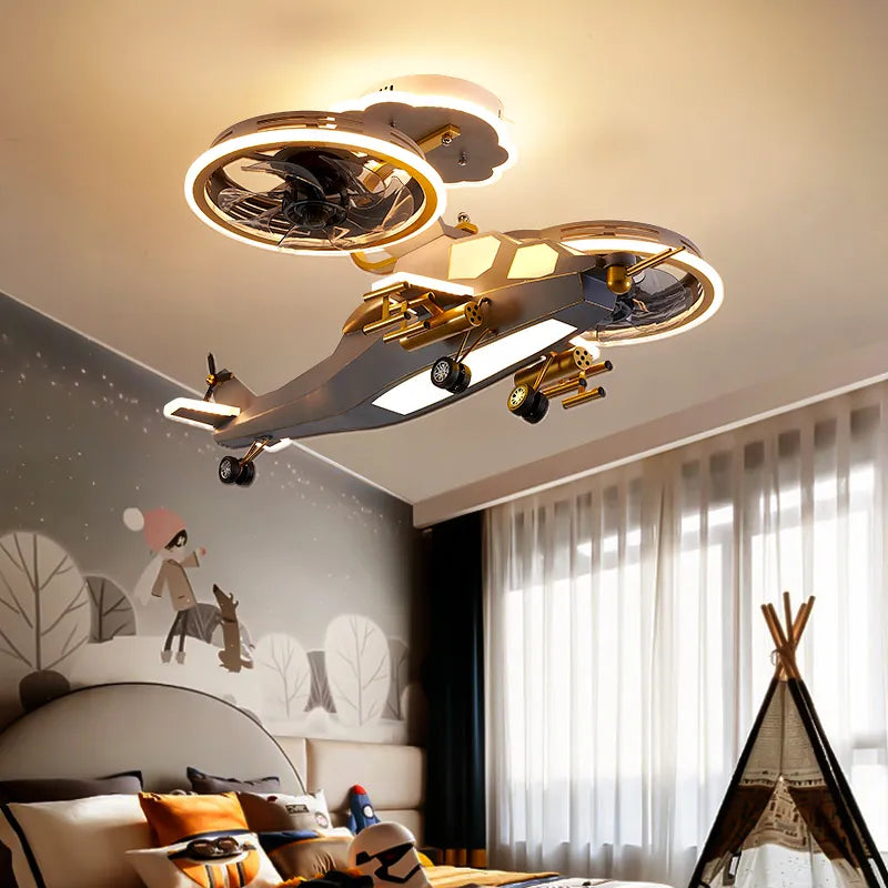 Cool Helicopter Style LED Desk Lamp - Pexav