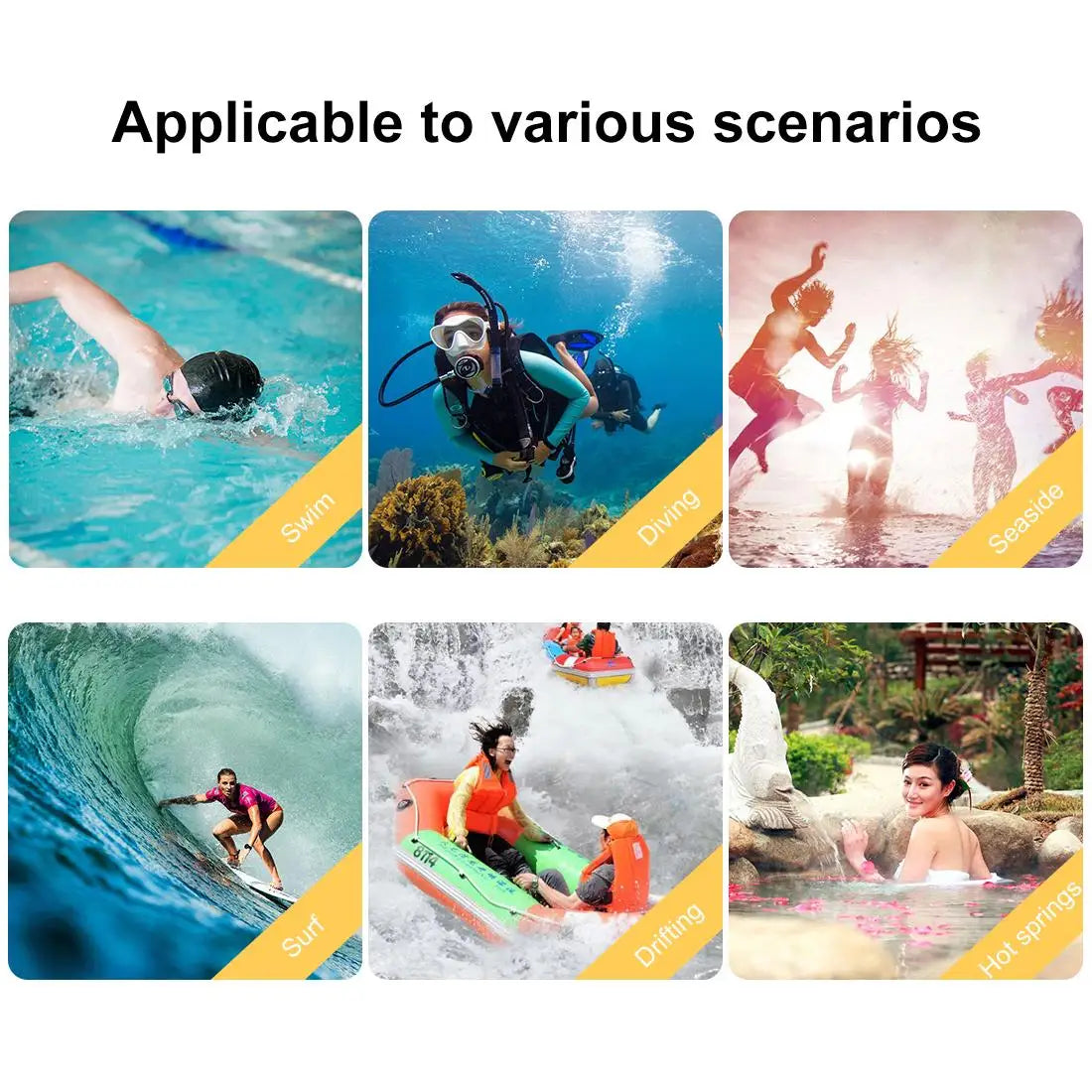 Waterproof iPhone Case with Touch Screen & 40m Depth Rating