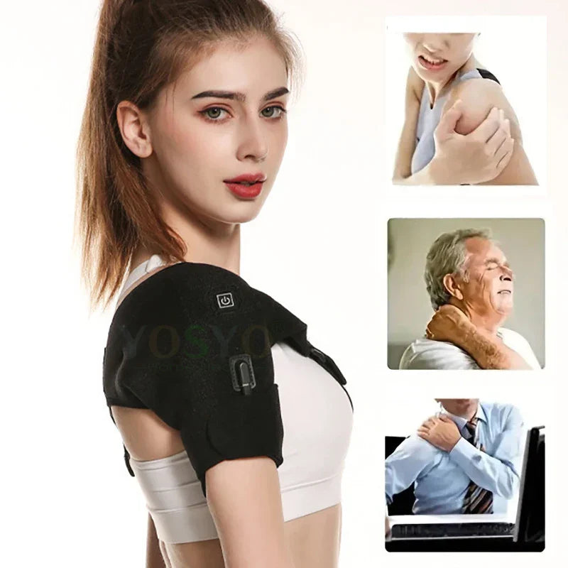 Warm Therapeutic Shoulder Wrap with 3 Heat Settings