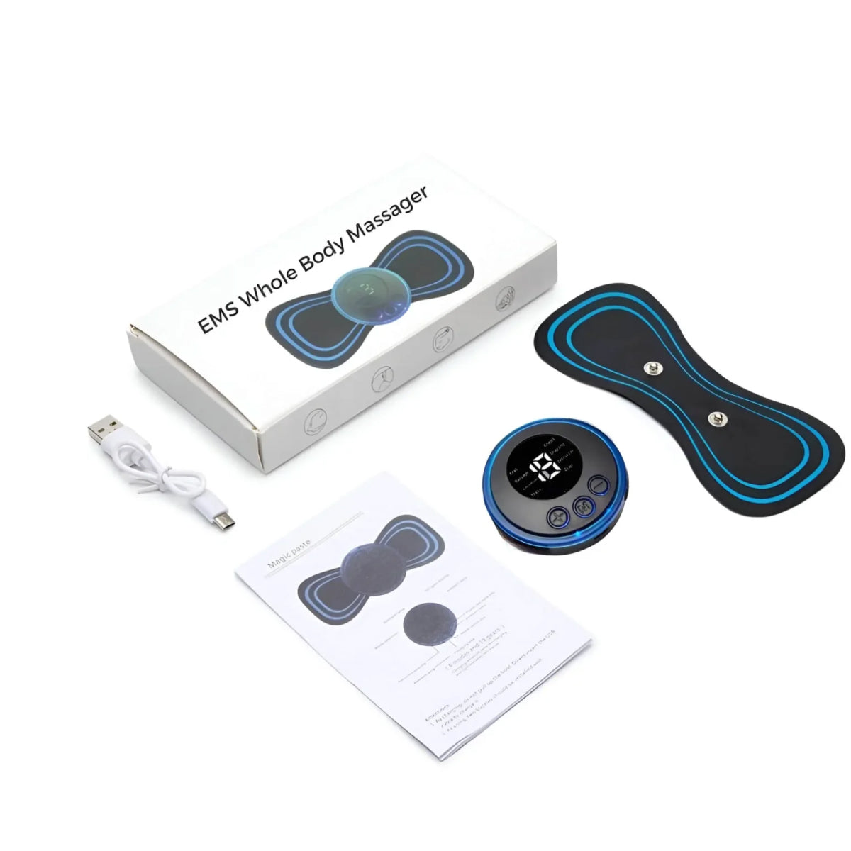 Compact Back Pain Relief Massager