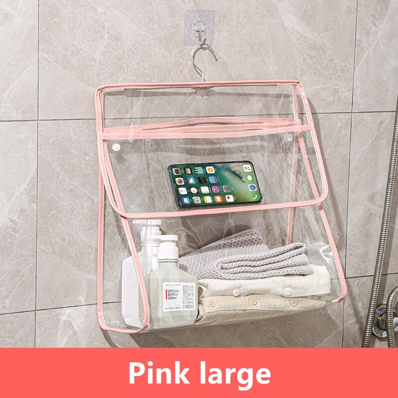 Clear Shower Storage Hanging Bag