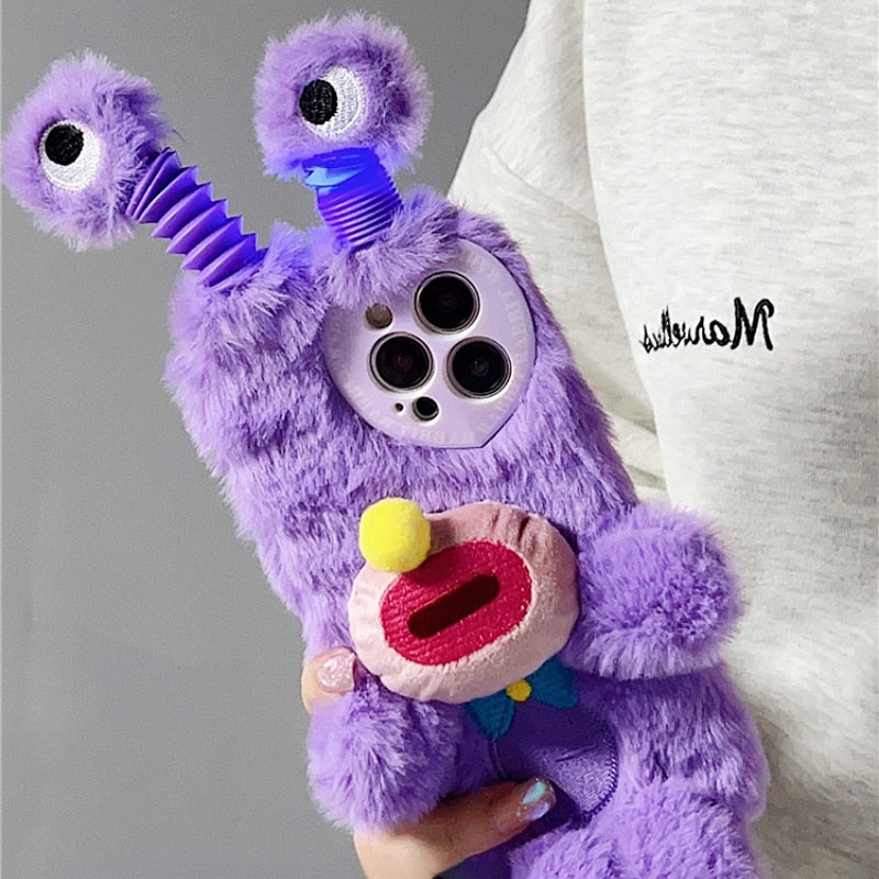 Bright Fun Monster Phone Cover - Pexav