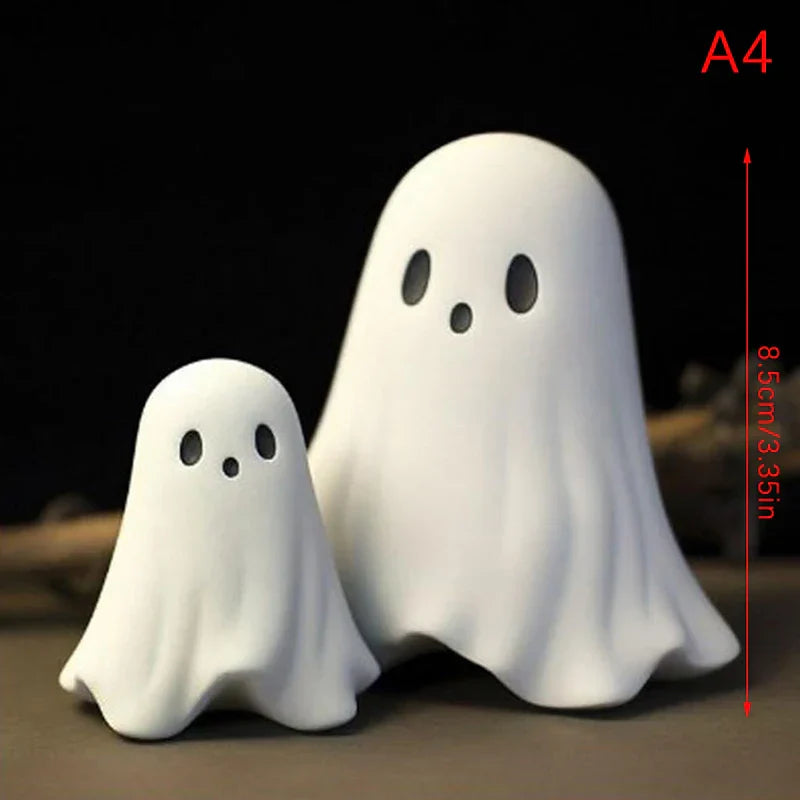 Friendly Spooky Ghost Home Decor Figures