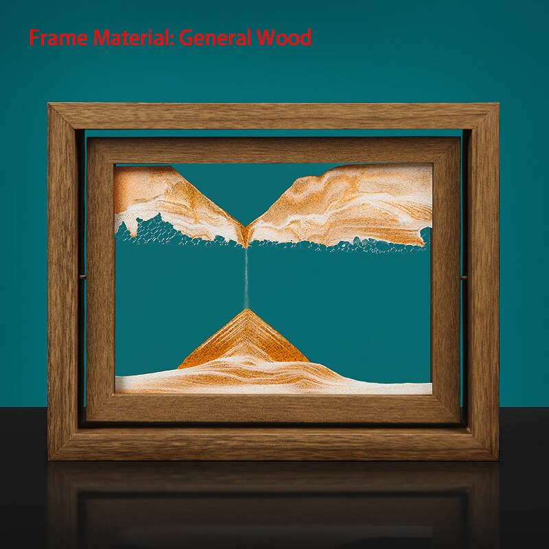 Colorful Rotating Sand Art Lamp