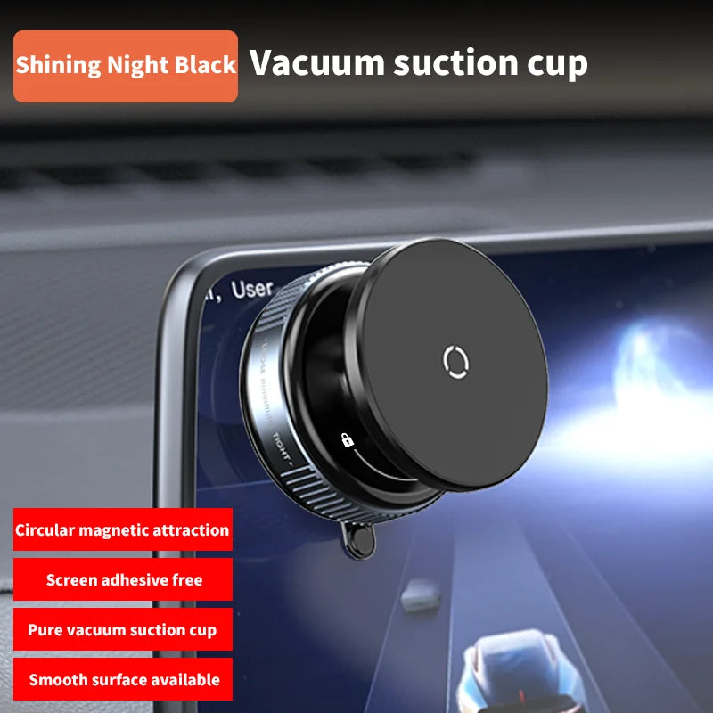 Adjustable Phone Car Mount with Strong Magnet Grip