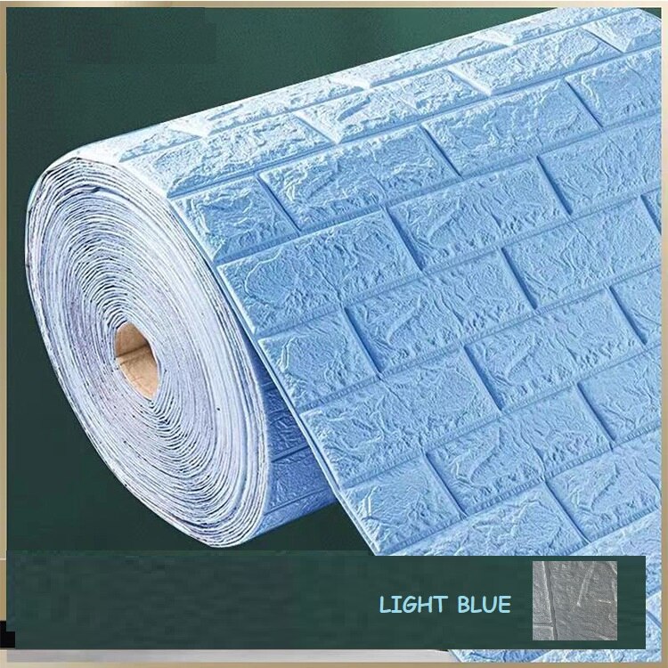 Textured Brick Pattern Wall Decals Stickers