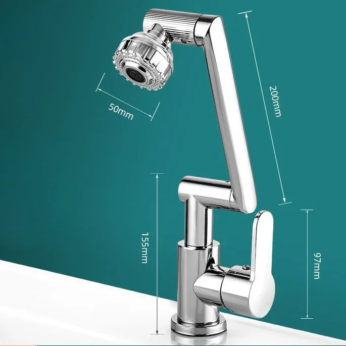 Waterproof Adjustable Swivel Kitchen Faucet