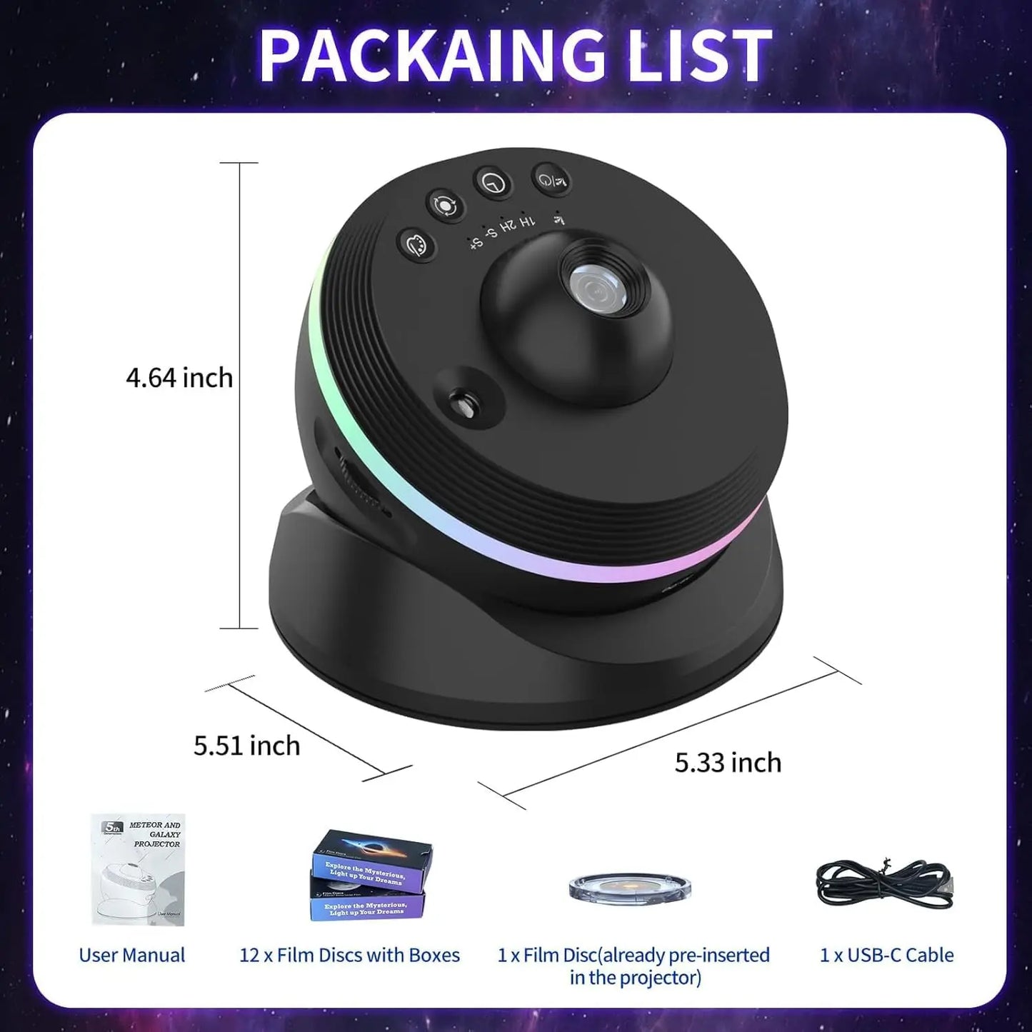 Full HD Home Theater LED Projector