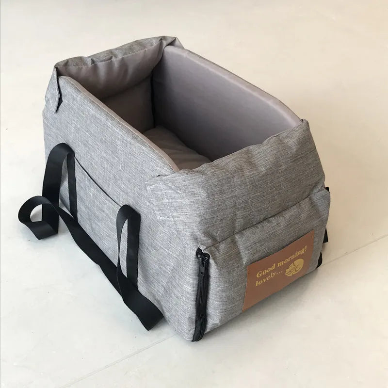 Pet Booster Car Seat – Compact Travel Dog Carrier