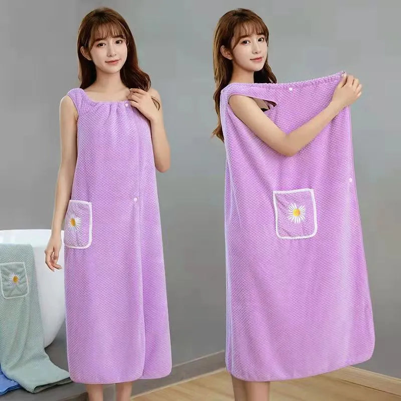 Soft Plush Spa Bath Robe