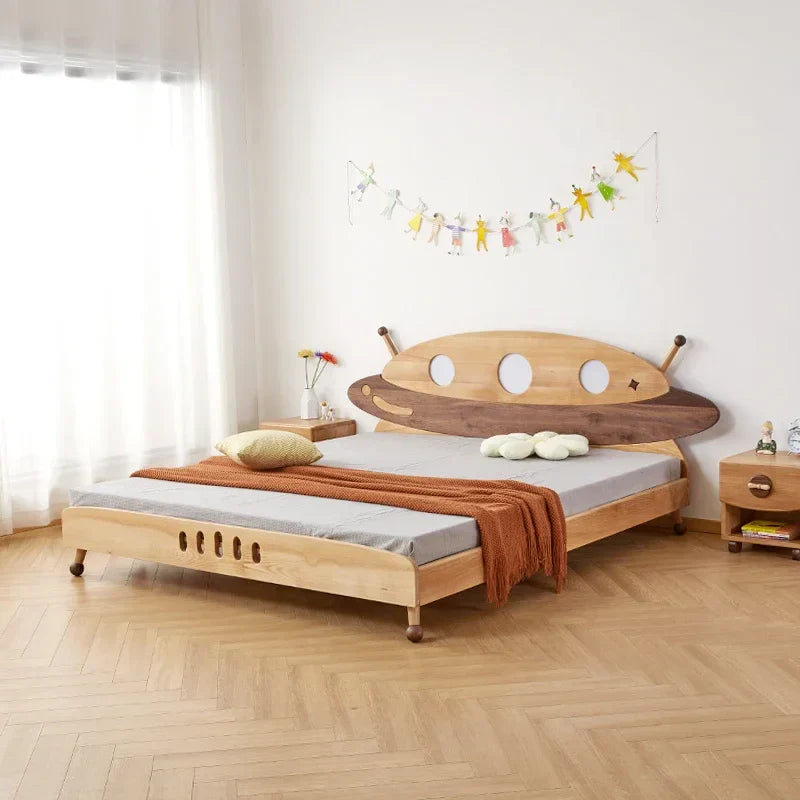 Fun Pirate Wooden Bunk Bed - Pexav