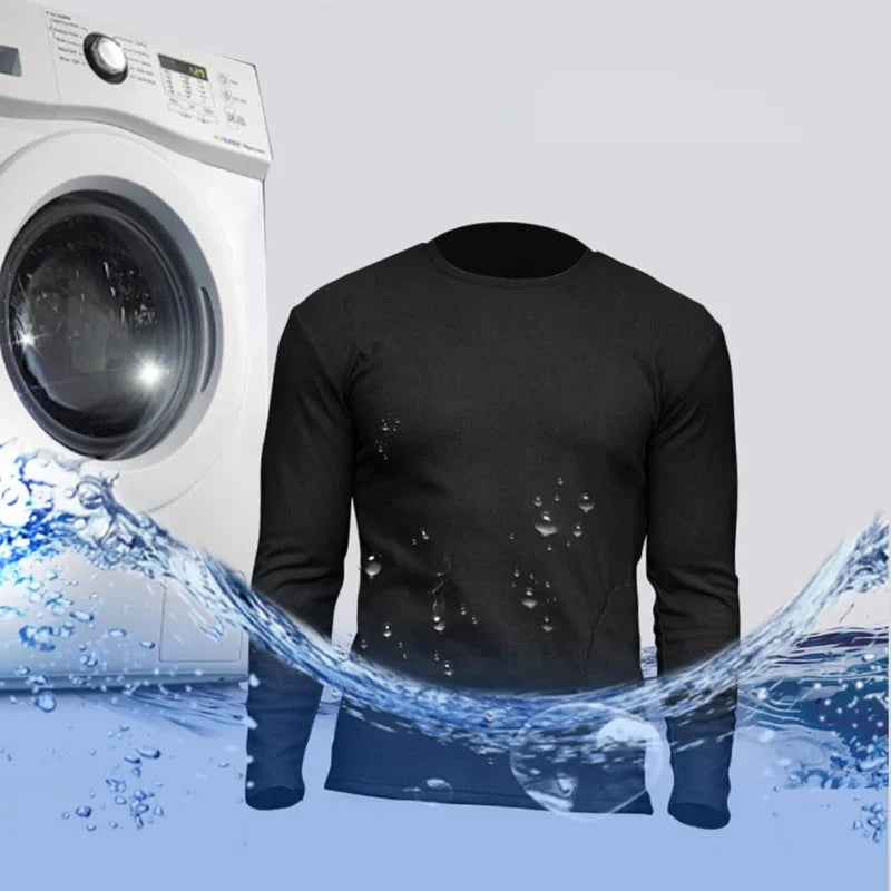 Warm Thermal Base Layer Top for Cold Weather Sports