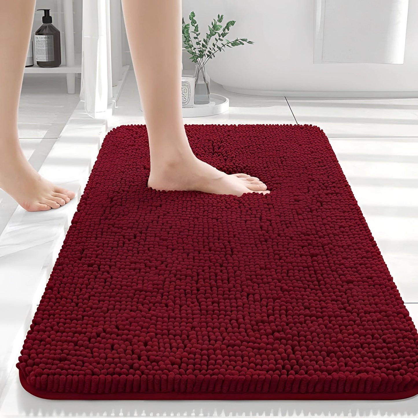 Soft Grip Anti-Slip Bathroom Floor Mat