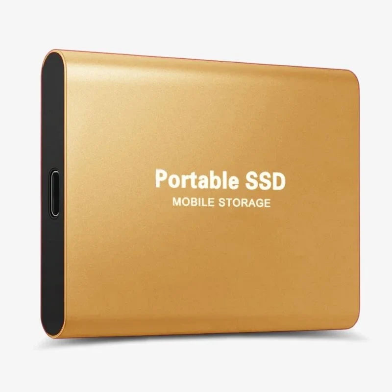 Compact Fast USB External Hard Drive for Data Storage