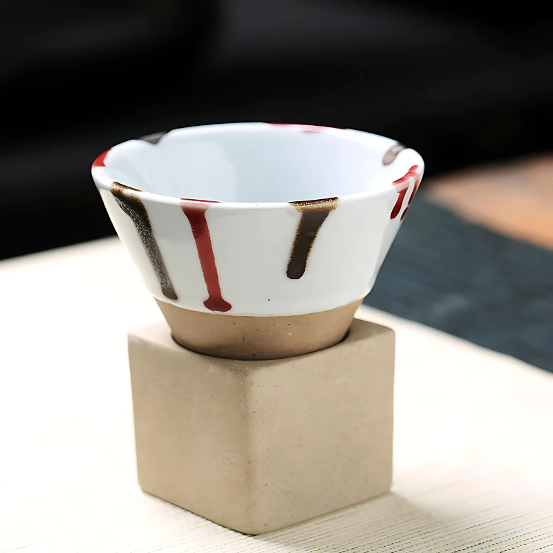 Traditional Japanese Style Coffee Mug Set