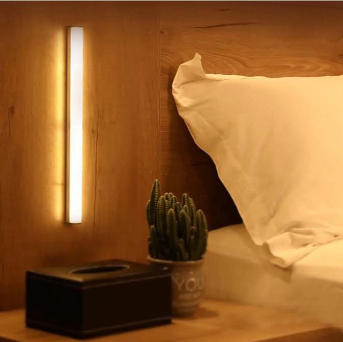 Wireless LED Light Fixture with Motion Sensor – Flexible Length Options from 9 to 50 cm, Battery or USB Powered, Durable ABS Material 5