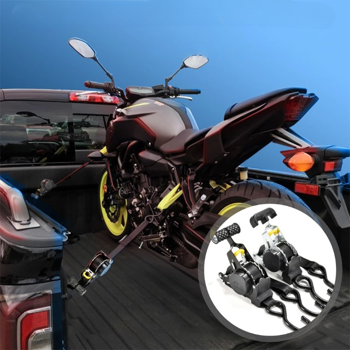 Strong Tie Down Ratchet Straps for Car Cargo